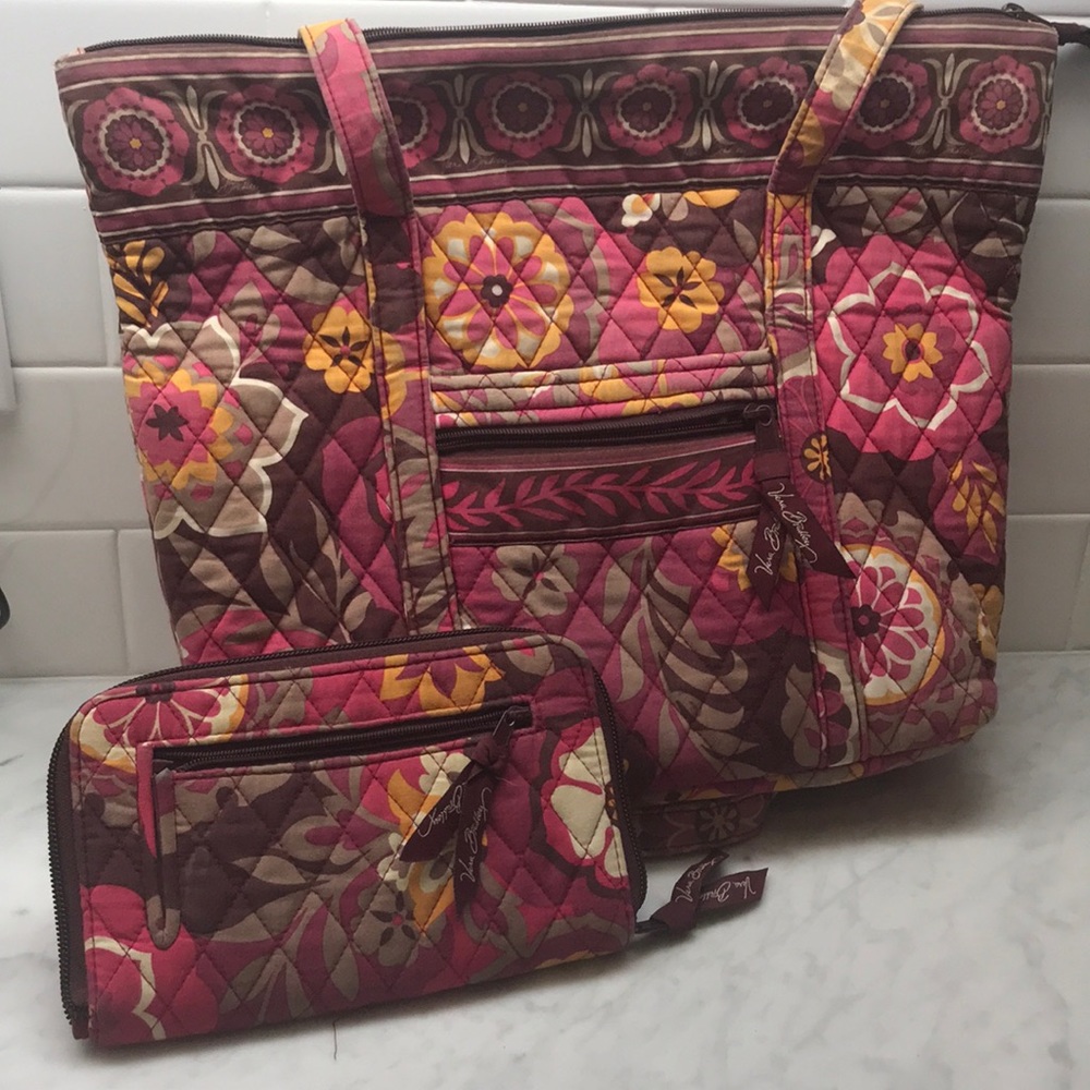 Vera Bradley purse and wallet